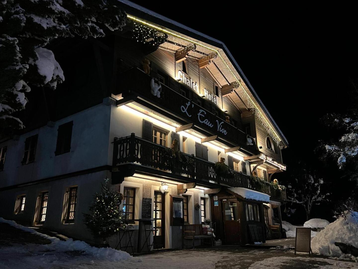 Chalet Appart'Hotel L'Eau Vive Saint-Nicolas-la-Chapelle  Eksteriør bilde